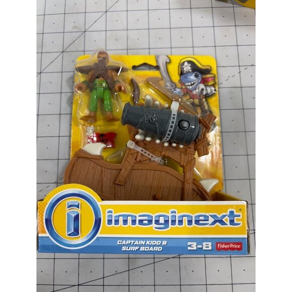 imaginext PIRATE Sets Captain Kid Deckhand Skeleton Cannon New in Box 3 Sets - Picture 7 of 13